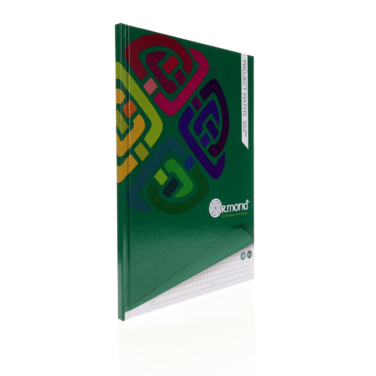Ormond - Project Maths Book - Hardback - 5mm Square - A4 - 128 Page