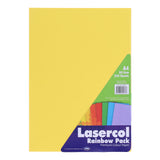 Lasercol - A4 80gsm Activity Paper - 1/2 Ream - Rainbow by Lasercol on Schoolbooks.ie