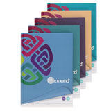 Ormond - A5 160 Page Hardcover Notebooks - Pack of 5 by Ormond on Schoolbooks.ie