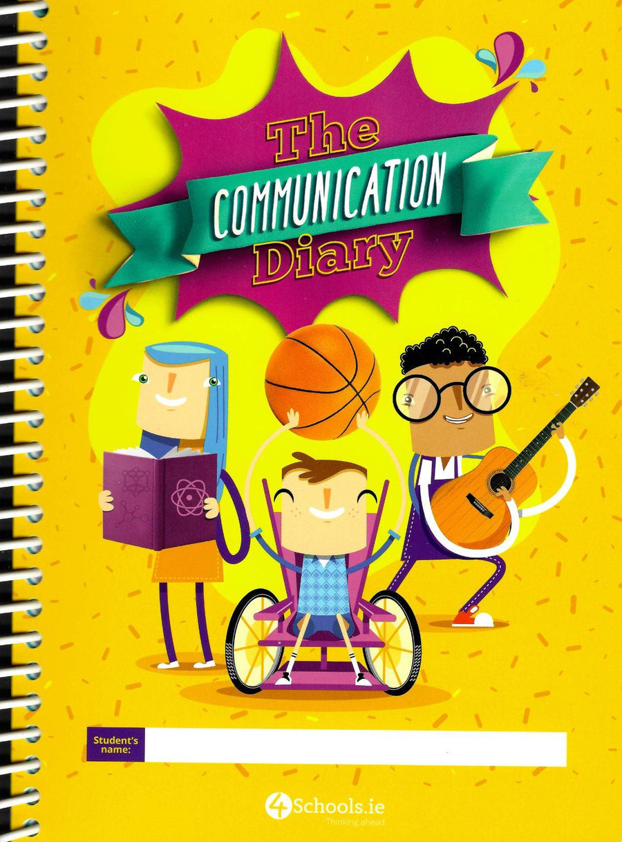 Communication Function Diary Example Communication Diary – Schoolbooks.ie