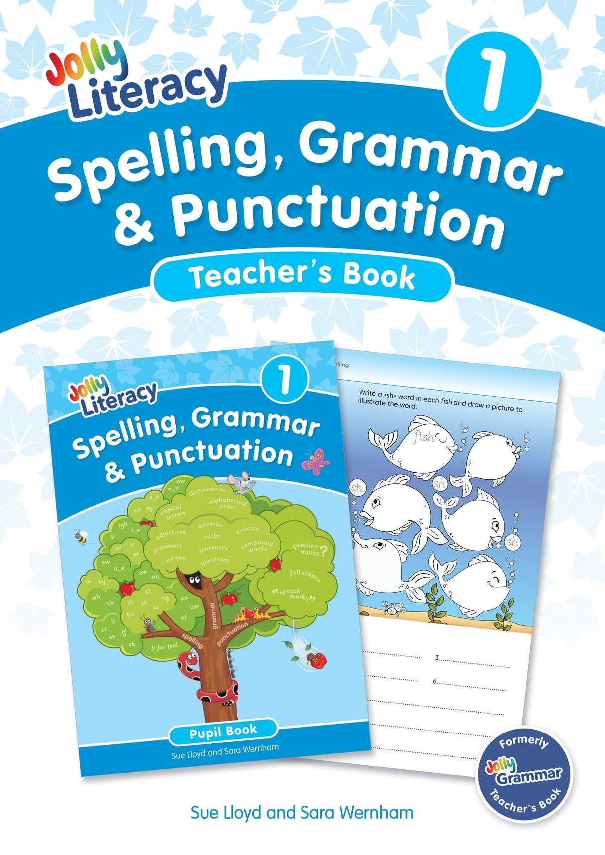 Jolly Literacy - Spelling, Grammar & Punctuation - Teacher's Book 1 - Precursive Letters by Jolly Learning Ltd on Schoolbooks.ie