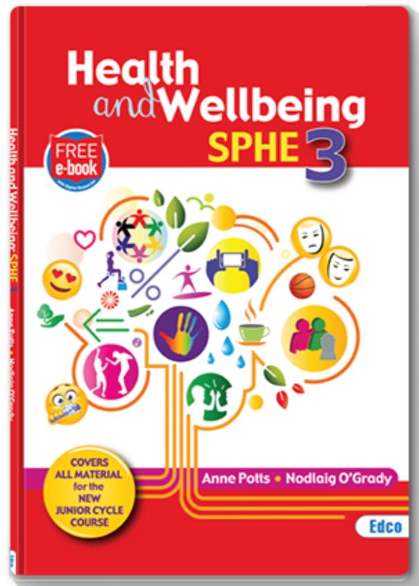 Health and Wellbeing SPHE 3 - 2nd / New Edition (2024) by Edco on Schoolbooks.ie