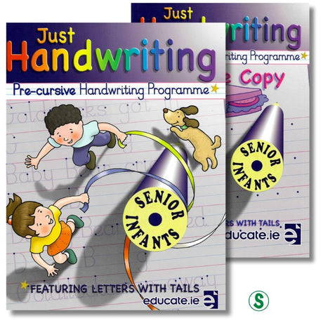 Just Handwriting - Senior Infants by Educate.ie on Schoolbooks.ie