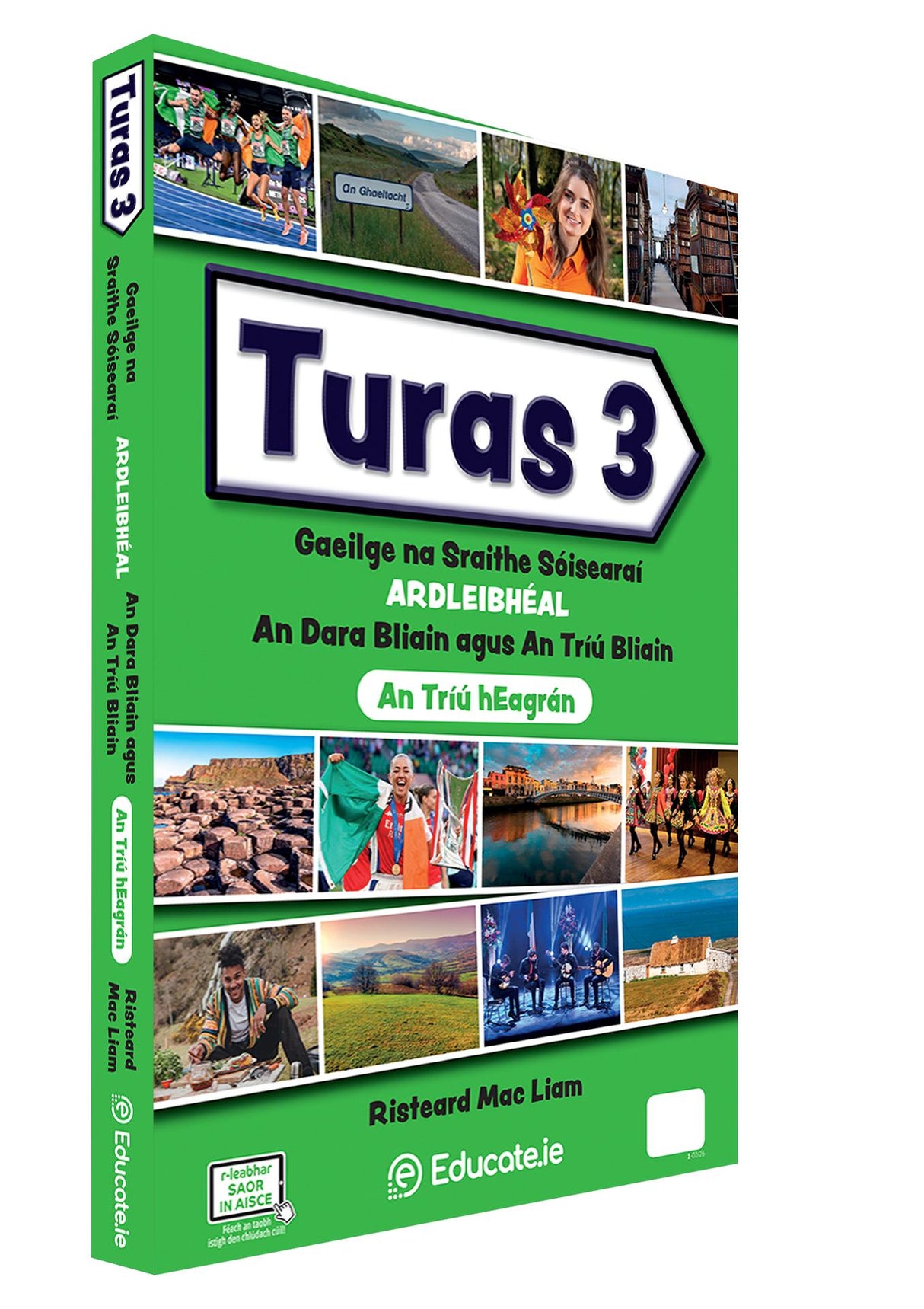 Turas 3 - Textbook + Mo Phunann/Mo Leabhar Gníomhaíochta Pack - New/3rd Edition (2026) by Educate.ie on Schoolbooks.ie