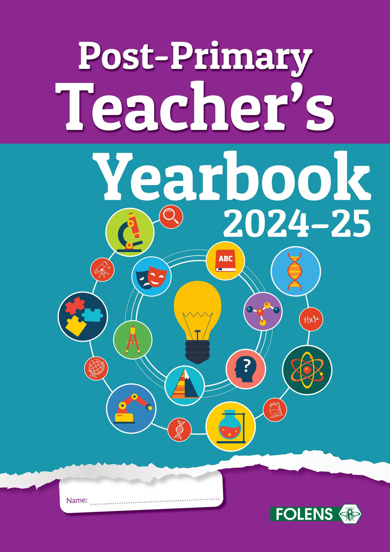 Post-Primary Teacher's Yearbook 2024-2025 by Folens on Schoolbooks.ie