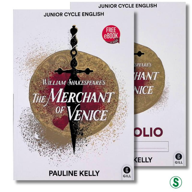 The Merchant of Venice - Textbook and Portfolio - Set by Gill Education on Schoolbooks.ie