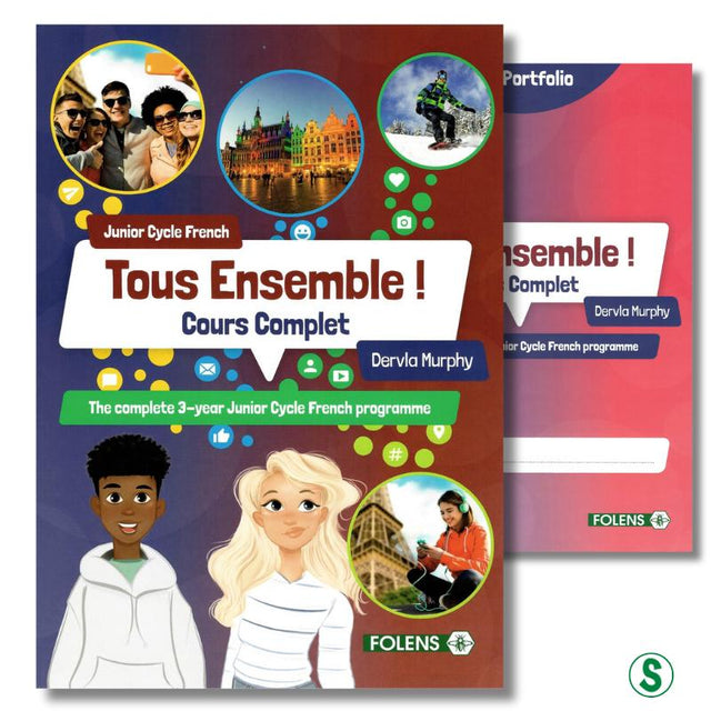 Tous Ensemble - Combined Book 1 & 2 - Textbook & Workbook Set - New Edition (2024) by Folens on Schoolbooks.ie
