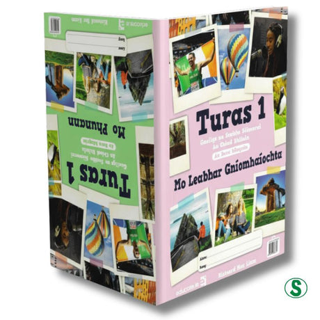 Turas 1 - 2nd / New Edition (2021) - Combined Portfolio & Activity Book Only by Educate.ie on Schoolbooks.ie