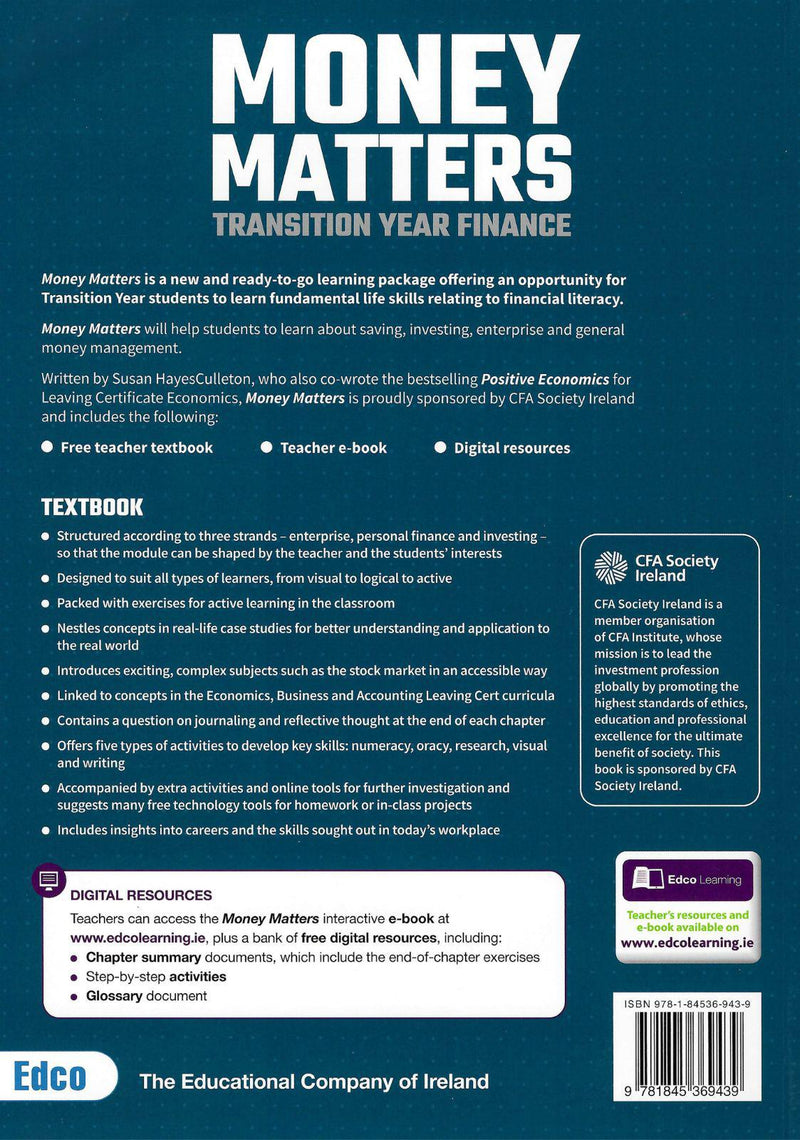 Money Matters by Edco on Schoolbooks.ie