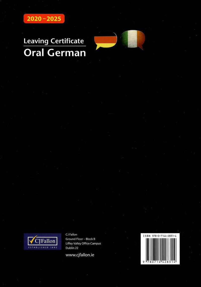 Oral German, 2020-2025 by CJ Fallon on Schoolbooks.ie
