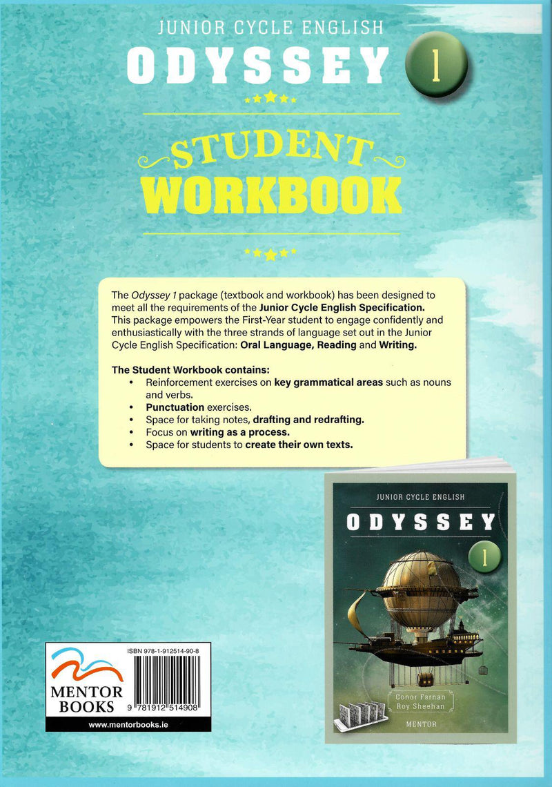 Odyssey 1 - Workbook Only by Mentor Books on Schoolbooks.ie