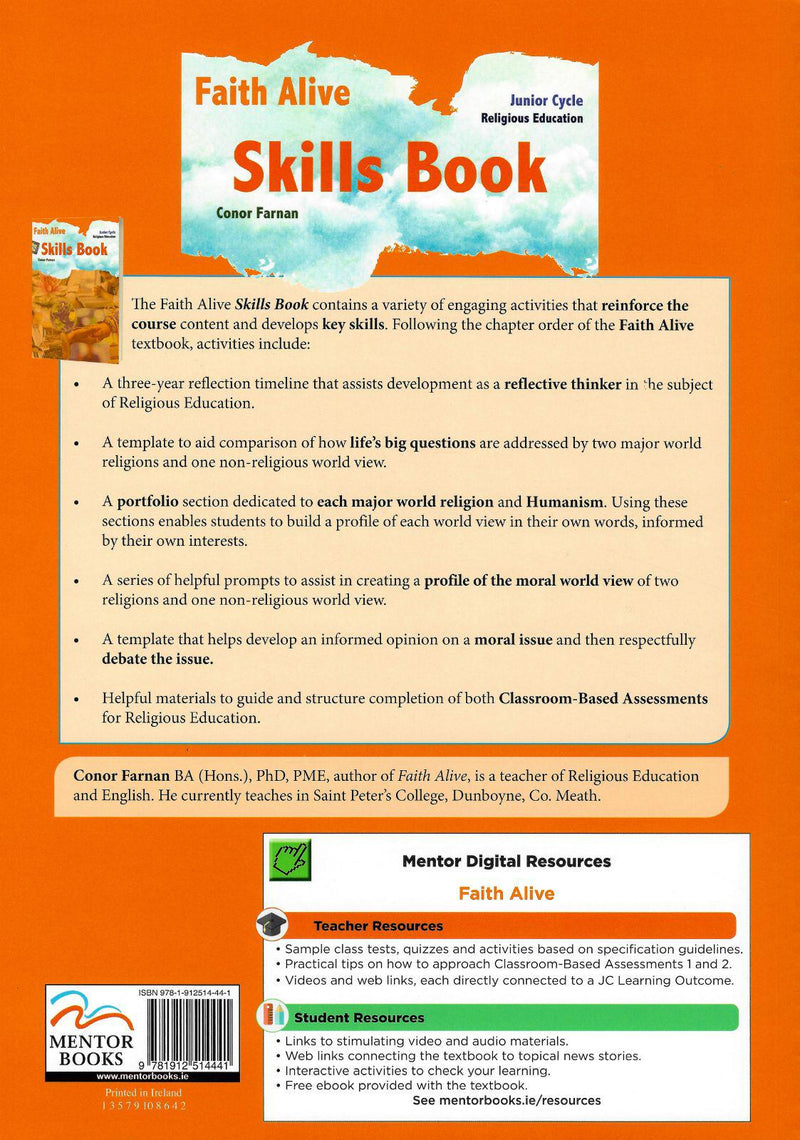 Faith Alive Pack - Skills Book Only - 2nd / New Edition by Mentor Books on Schoolbooks.ie