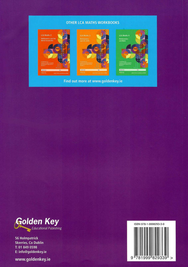 LCA Maths 1 - Mathematics and Planning by Golden Key on Schoolbooks.ie