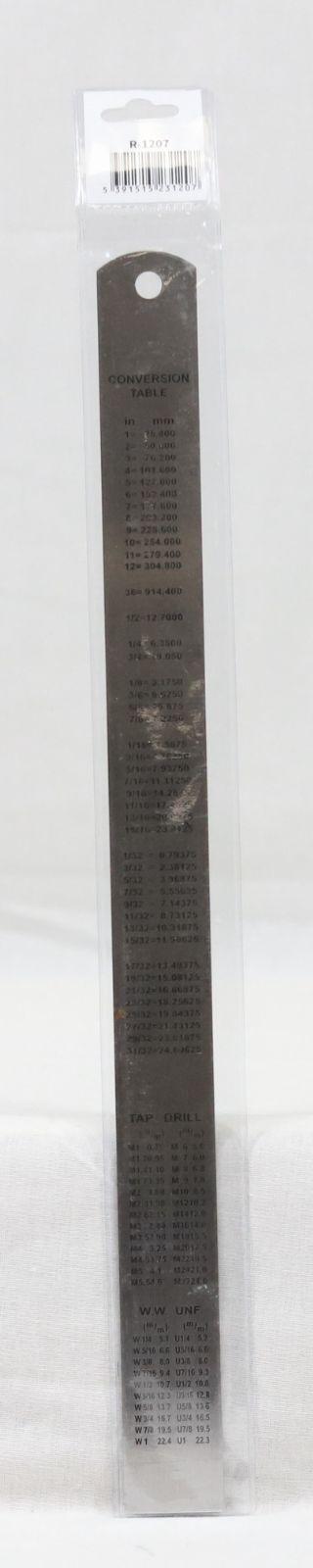 12" / 30cm Steel Ruler by Supreme Stationery on Schoolbooks.ie