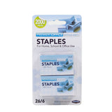 Premier Office - 2 Boxes of 1000 26/6 Staples by Premier Office on Schoolbooks.ie