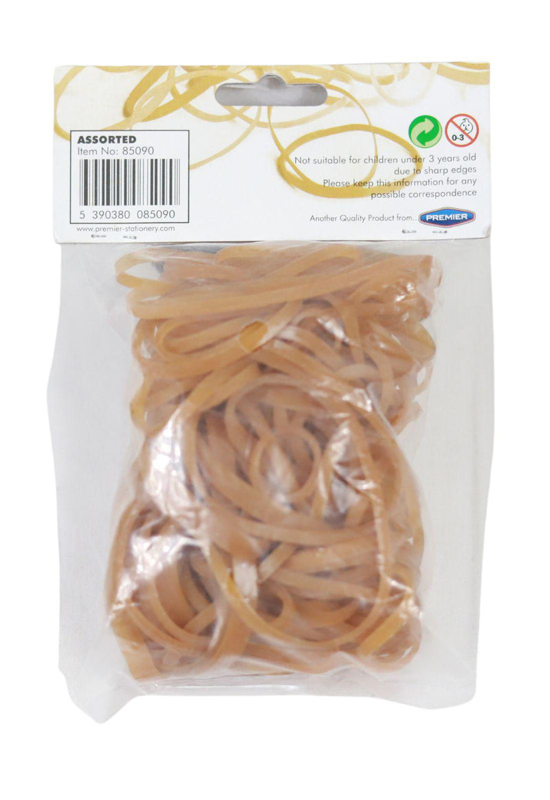 Concept - 100g Bag Rubber Bands Assorted Sizes by Concept on Schoolbooks.ie