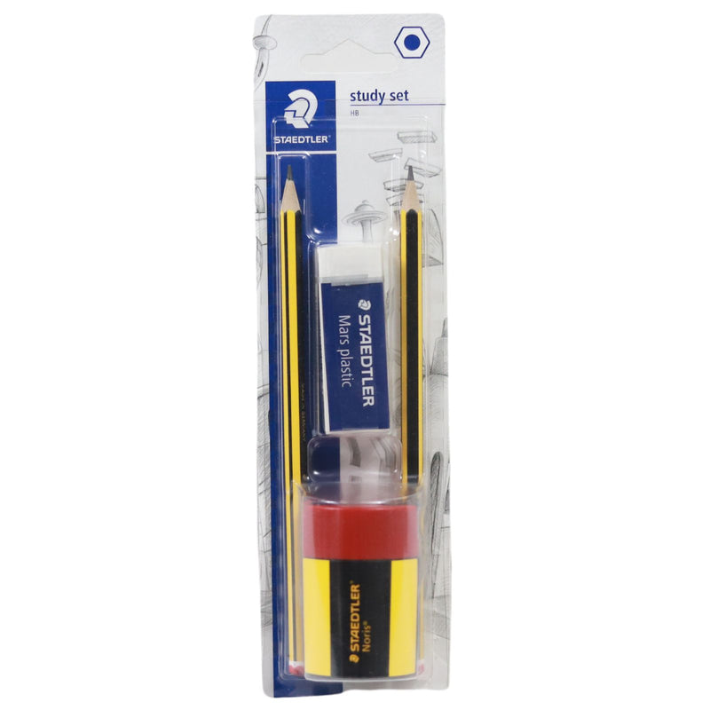 Staedtler - Pencils, Eraser & Sharpener Set by Staedtler on Schoolbooks.ie