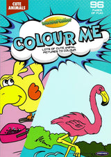 World of Colour - A4 96 page Perforated Colouring Book - Cute Animals by World of Colour on Schoolbooks.ie