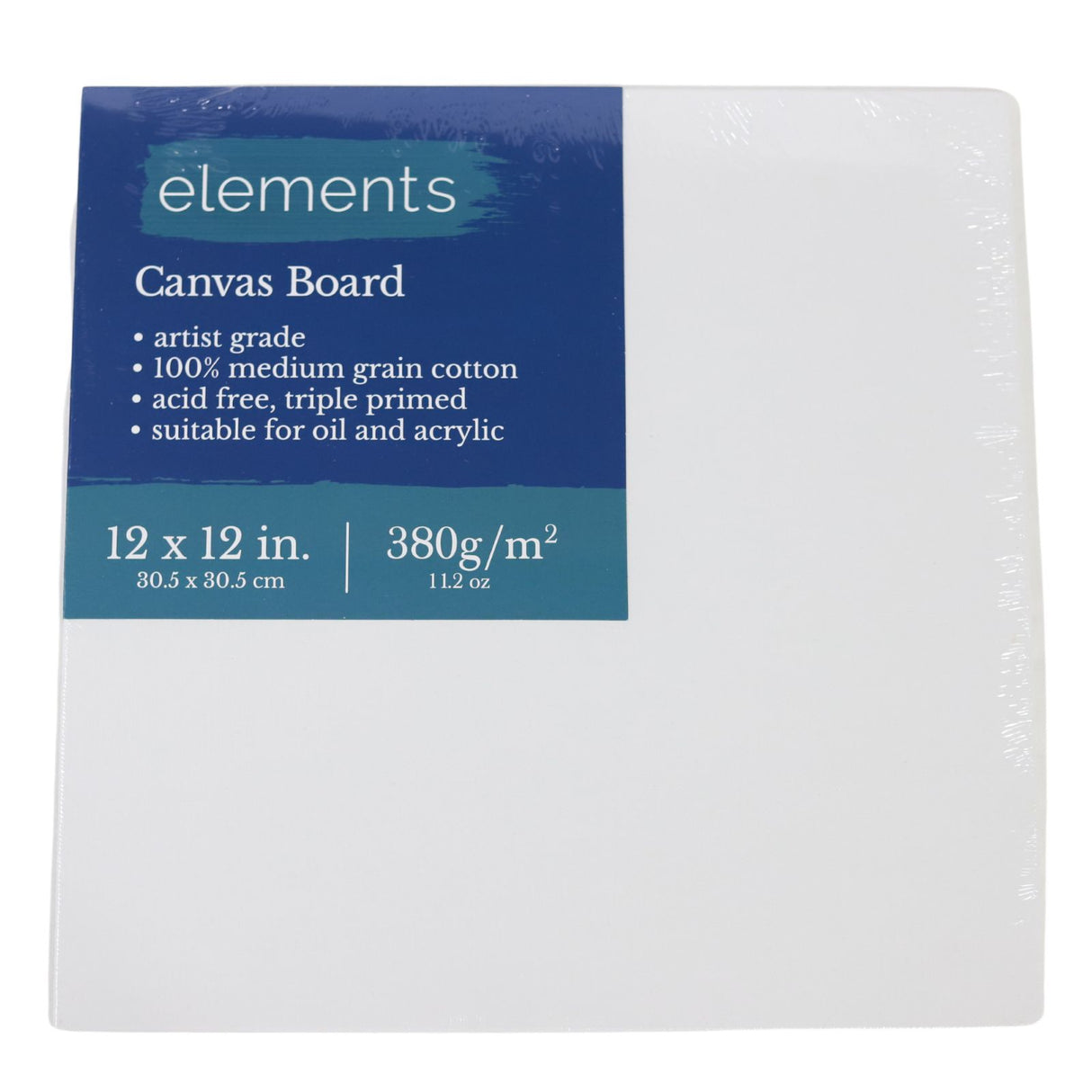 ■ Elements - Canvas Board 12" x 12" by Elements on Schoolbooks.ie