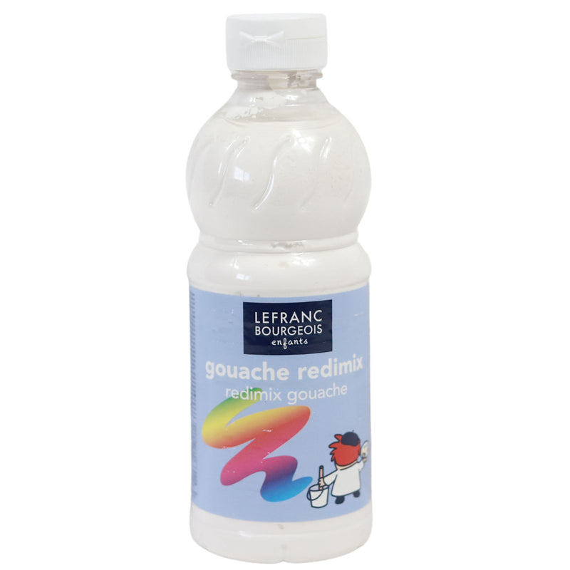 LB - Redimix Paint - 500ml - White by Lefranc Bourgeois on Schoolbooks.ie