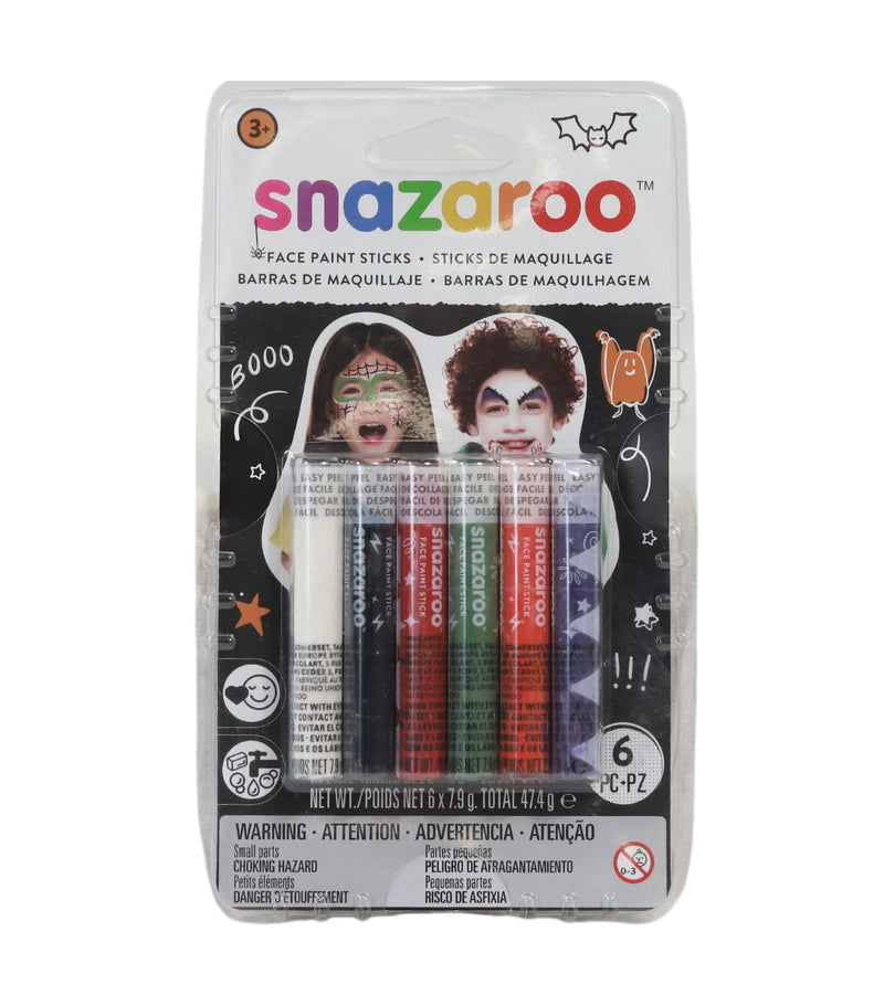 Snazaroo - 6 Sticks - Halloween by Snazaroo on Schoolbooks.ie