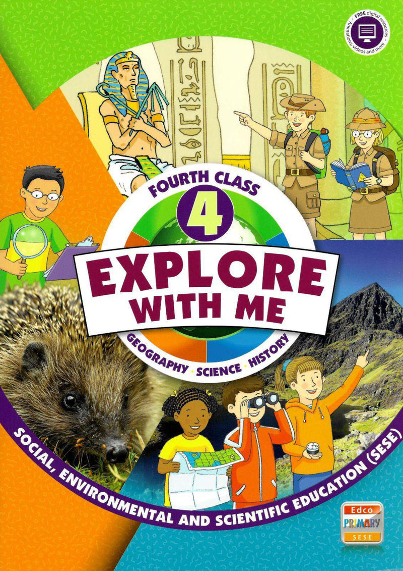 Explore with Me 4 - Pack - Pupil Book & Activity Book - Fourth Class by Edco on Schoolbooks.ie
