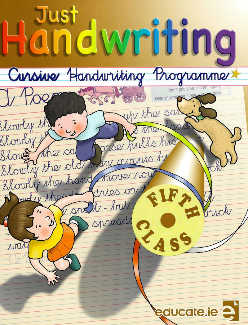 Just Handwriting - 5th Class by Educate.ie on Schoolbooks.ie