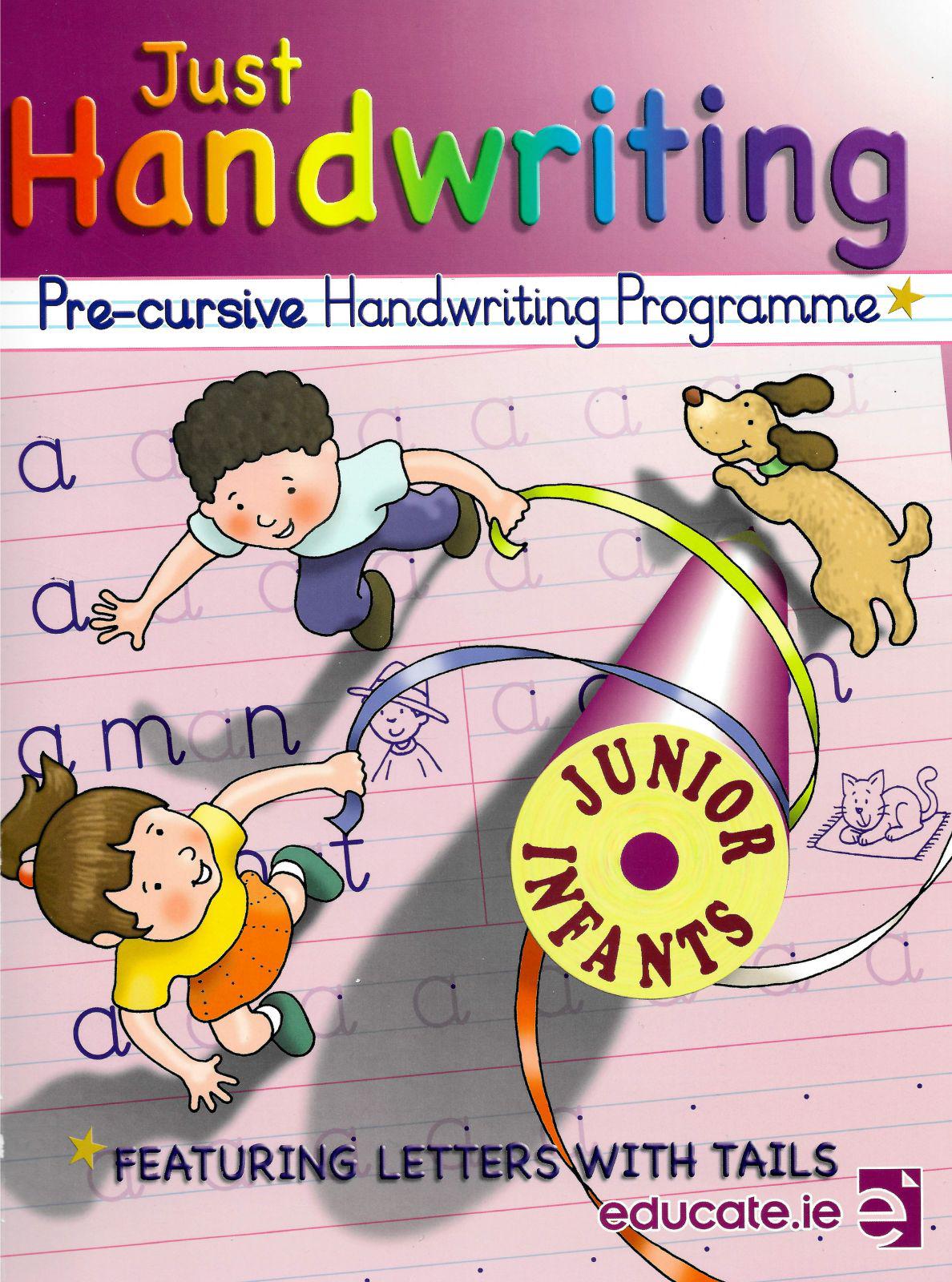 Just Handwriting - Junior Infants by Educate.ie on Schoolbooks.ie