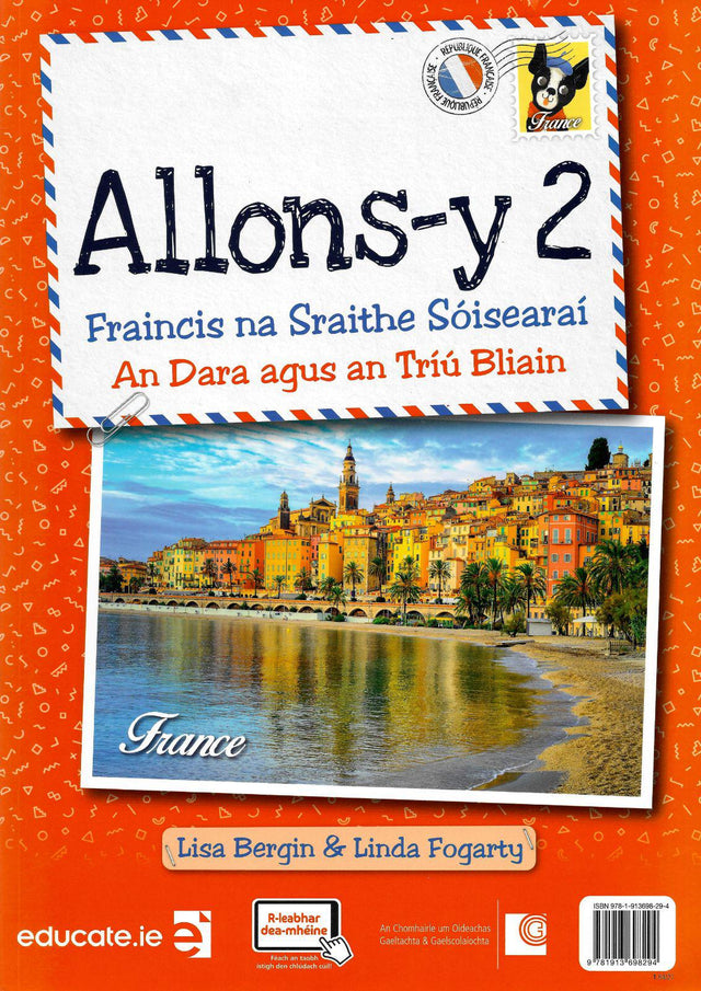 Allons-y 2 - Gaeilge edition - Textbook and Mon chef d'oeuvre Book - Set by Educate.ie on Schoolbooks.ie