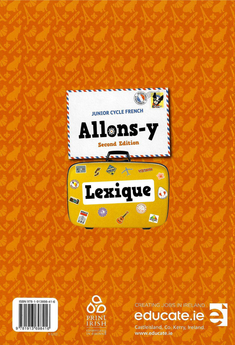 Allons-y 1 - Lexique Only - 3 year - New / Second Edition (2021) by Educate.ie on Schoolbooks.ie