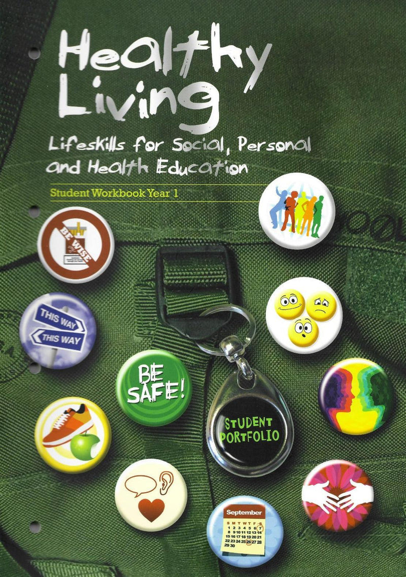 Healthy Living - 1st Year Student Workbook by NW Healthboard on Schoolbooks.ie