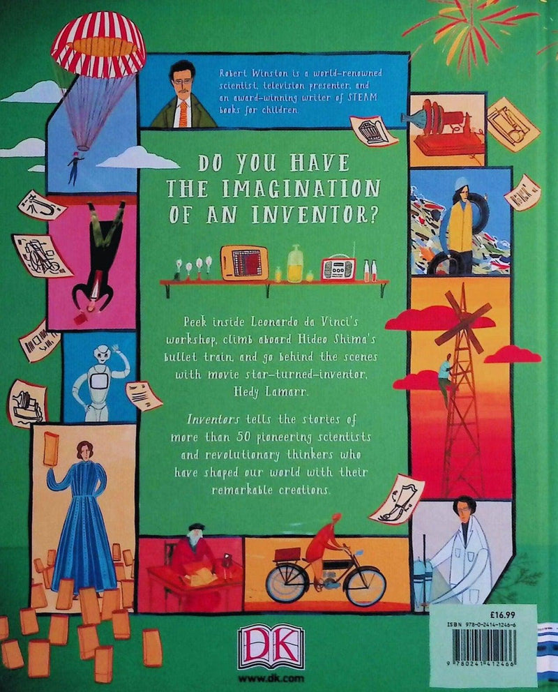 Inventors - Incredible stories of the world's most ingenious inventions by Dorling Kindersley Inc on Schoolbooks.ie