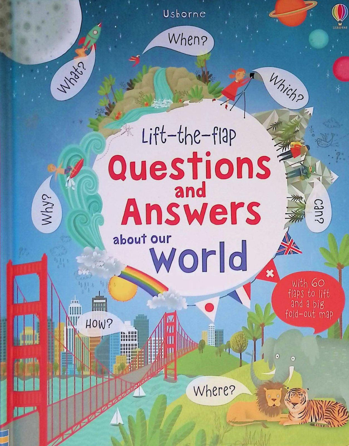 Lift-the-flap Questions and Answers about Our World by Usborne Publishing Ltd on Schoolbooks.ie