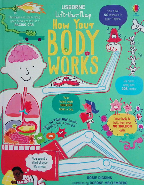 ■ Lift-the-Flap How Your Body Works by Usborne Publishing Ltd on Schoolbooks.ie