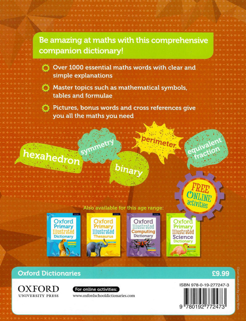 Oxford Primary Illustrated Maths Dictionary - New Edition by Oxford University Press on Schoolbooks.ie