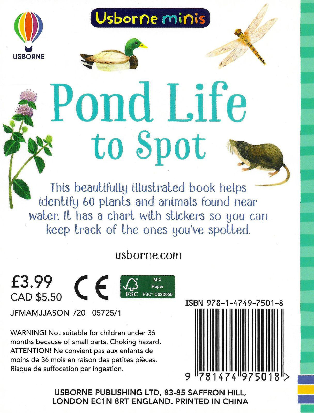 ■ Pond Life to Spot by Usborne Publishing Ltd on Schoolbooks.ie