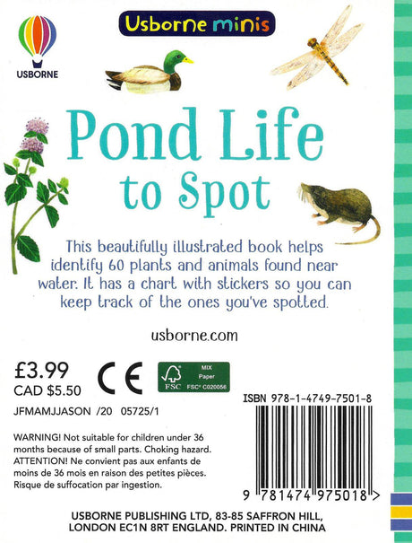 ■ Pond Life to Spot by Usborne Publishing Ltd on Schoolbooks.ie