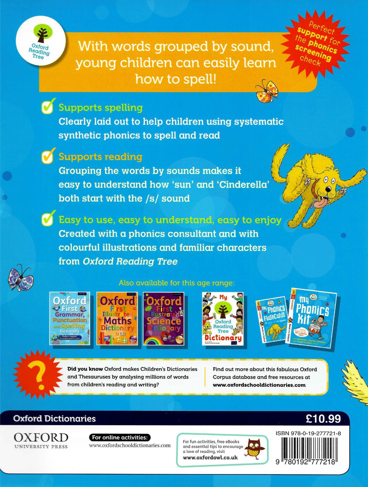 ■ Oxford Phonics Spelling Dictionary by Oxford University Press on Schoolbooks.ie