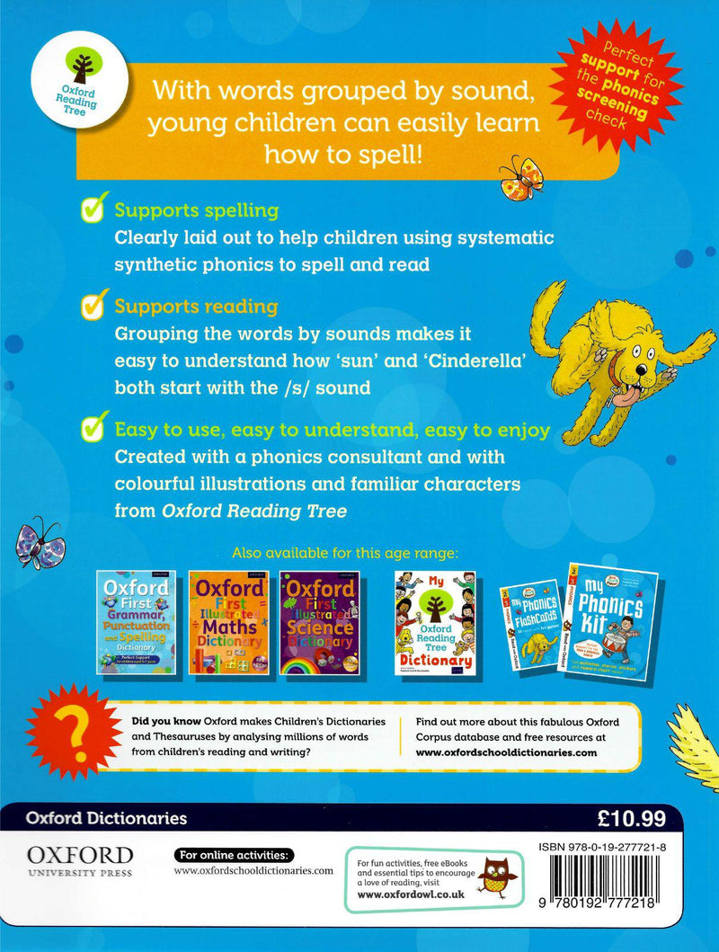 Oxford Phonics Spelling Dictionary by Oxford University Press on Schoolbooks.ie