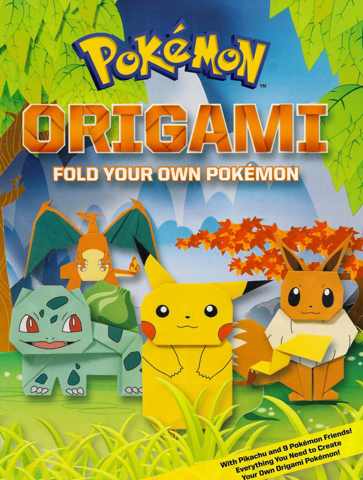 Pokemon Origami - Fold Your Own Pokemon by Scholastic on Schoolbooks.ie