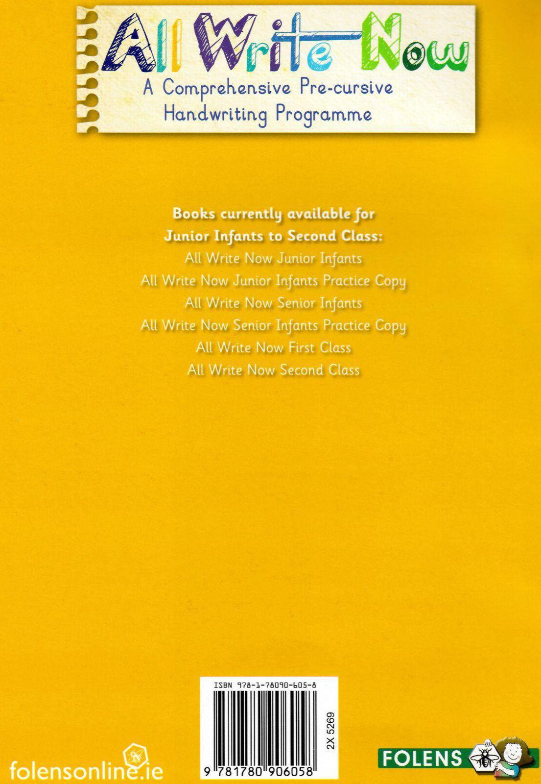 All Write Now - Senior Infants - Textbook & Workbook Set – Schoolbooks.ie