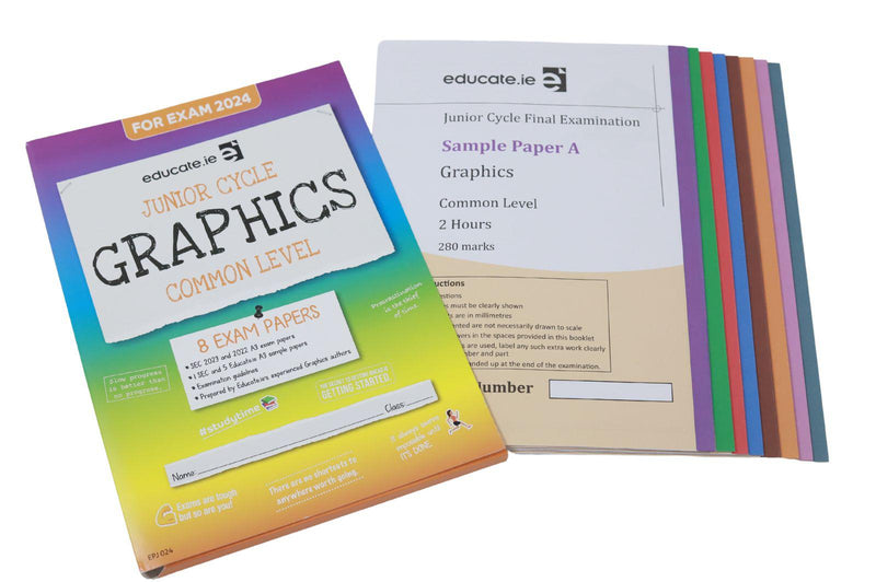 Educate.ie - Exam Papers - Junior Cycle - Graphics - Common Level - Exam 2024 by Educate.ie on Schoolbooks.ie