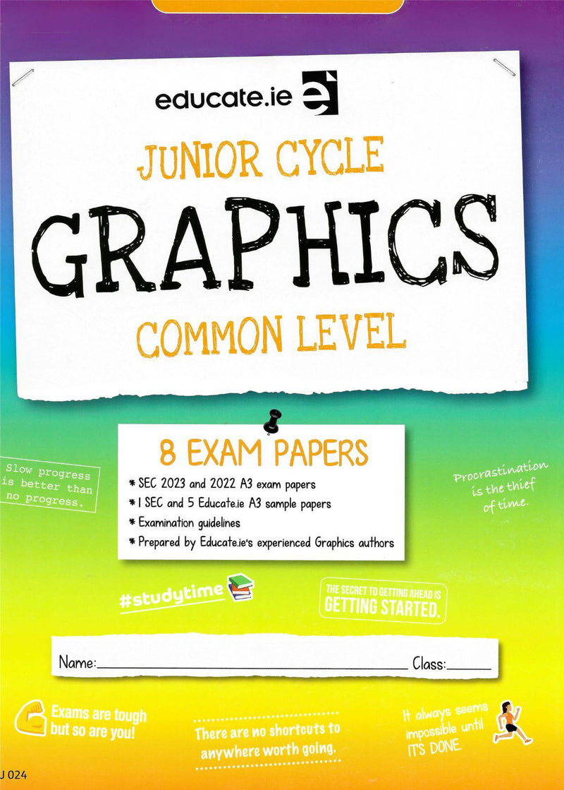 Educate.ie - Exam Papers - Junior Cycle - Graphics - Common Level - Exam 2024 by Educate.ie on Schoolbooks.ie