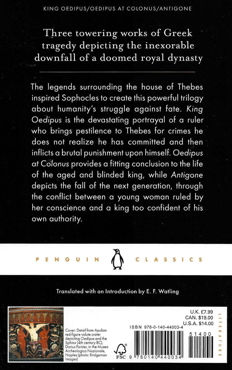 The Theban Plays by Penguin Books on Schoolbooks.ie