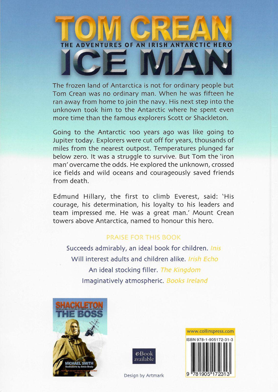 Tom Crean - Ice Man by The Collins Press on Schoolbooks.ie