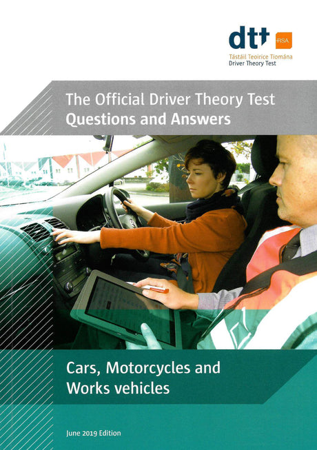 ■ The Official Driver Theory Test - Cars, Motorcycles and Work Vehicles - Old Edition (2019) by Prometric Ireland Ltd on Schoolbooks.ie