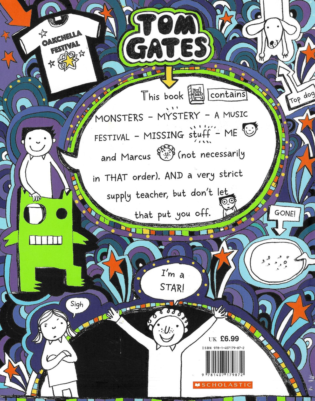 ■ Tom Gates #15 - What Monster? by Scholastic on Schoolbooks.ie