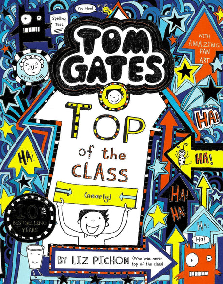 ■ Tom Gates #9 - Top of the Class (Nearly) - Paperback - New Edition (2019) by Scholastic on Schoolbooks.ie