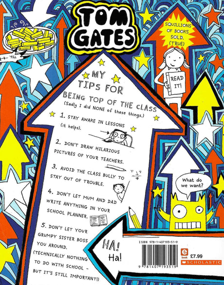 ■ Tom Gates #9 - Top of the Class (Nearly) - Paperback - New Edition (2019) by Scholastic on Schoolbooks.ie