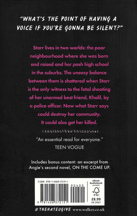 The Hate U Give by Walker Books Ltd on Schoolbooks.ie